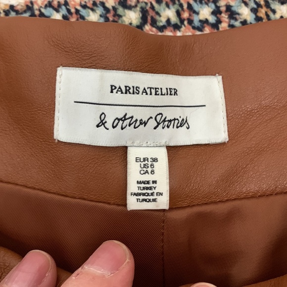 & OTHER STORIES LEATHER PANTS - Picture 5 of 8